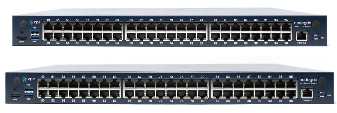 The Nodegrid Serial Console Plus console server hardware from ZPE Systems