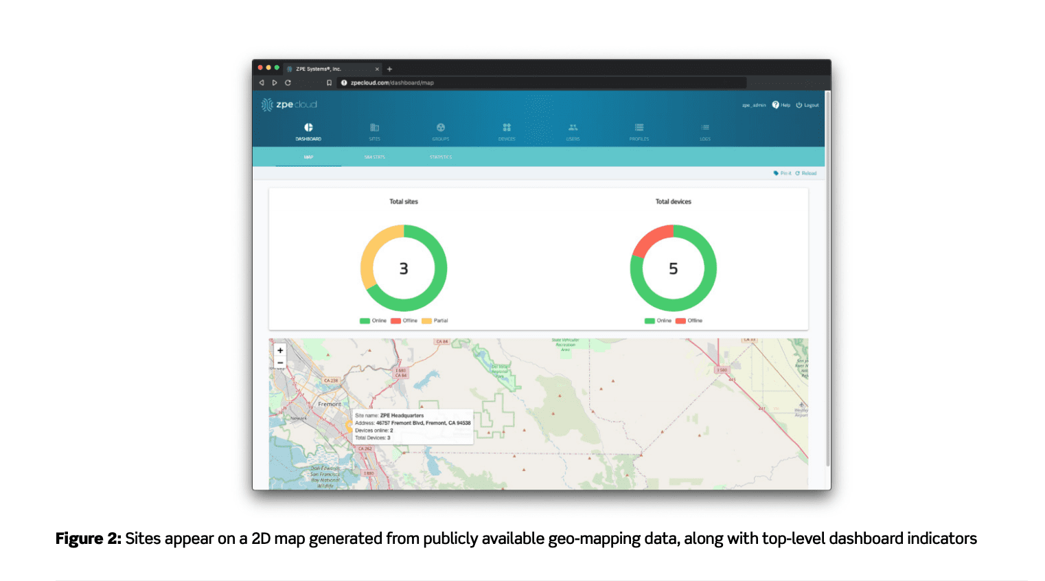 Nodegrid Zero Touch Provisioning map